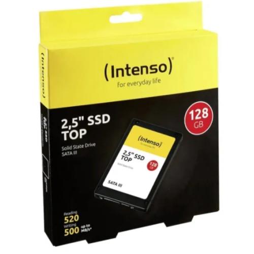 INTENSO TOP 128GB 2.5'' SATA3 SSD 520/500 3812430