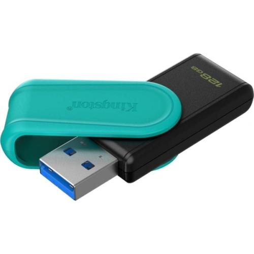 128GB USB3.2 DTXS/128GB Exodia S KINGSTON BLACK+TURQUOİSE
