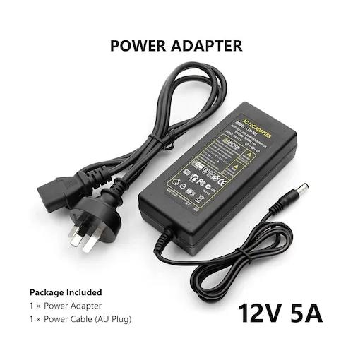 12V - 5A 60W / 2.5MM*5.5MM KAMERA KAYIT CİHAZI ADAPTÖRÜ LKA-HC018 ( FAST MARKA ) QBA-066 CMADP105