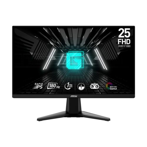 24.5 MSI G255F 1MS 180HZ FHD FLAT RAPID IPS FREESYNC GAMING