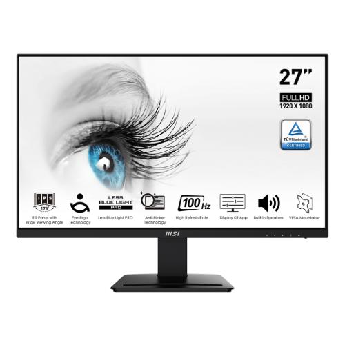 27 MSI PRO MP273A FHD 1MS 100HZ FLAT IPS