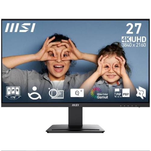 27 MSI PRO MP273U UHD FLAT IPS 4MS 60HZ ANTI-GLARE HDR