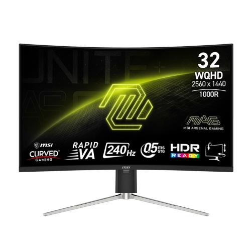 31.5 MSI MAG 325CQRXF E2 0.5MS 240HZ WQHD CURVE 1000R RAPID VA