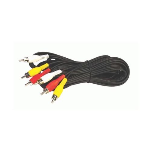 3RCA TO 3RCA TOS GÖRÜNTÜ SES KABLOSU 5006a ERKEK