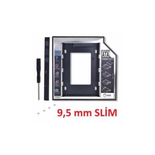 9.0 mm Ultra Slim 4749p DVD Caddy HDD SSD Disk SATA Kızak Sata LA