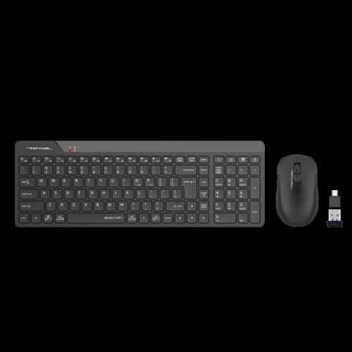 A4 TECH FG2300 Q 2.4 GHZ AİR2 SİYAH KLAVYE+MOUSE