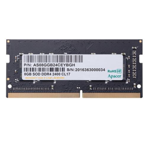 Apacer 8GB 1x8GB 3200Mhz CL22 DDR4 Notebook SODIMM Ram (ES.08G21.GSH)