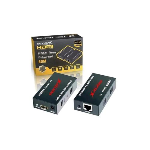 Apronx APX-60M Cat5e/Cat6 60metre Full Hd 1080P HDMI Extender
