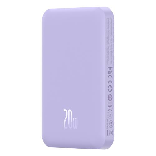 BASEUS MAGSAFE MINI KABLOSZ 5000M 20W POWERBNK MOR