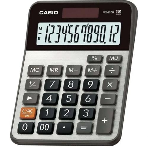 CASIO MX-120B 12 HANE MASAÜSTÜ HESAP MAKİNESİ