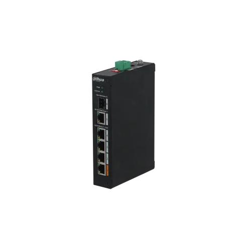 DAHUA PFS3106-4ET-60 4 PORT 4XFE-2XFE YÖNETİLEMEZ 60W POE SWİTCH