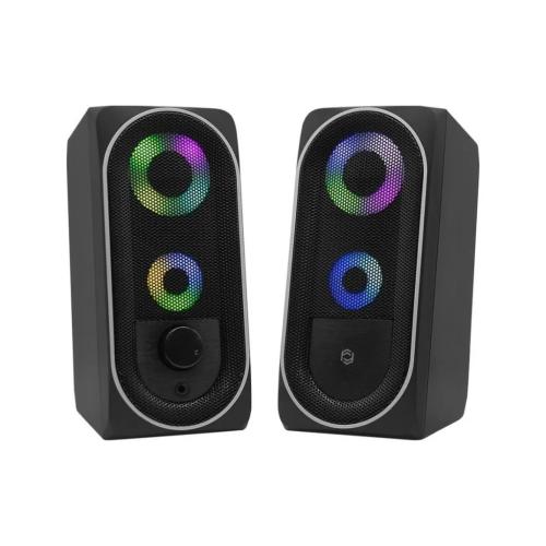 FRISBY FS-2138U 2.0 Hoparlör Sistemi RGB Led Siyah (USB)