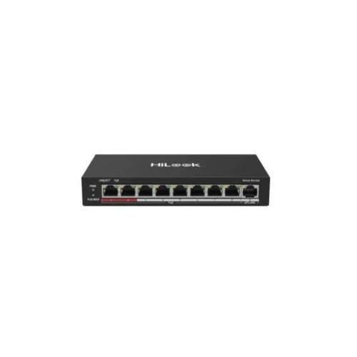 HILOOK NS-0109P-60(B)(O-STD) 8XFE+1XFE UPLINK YÖNETİLEMEZ 60W POE SWİTCH
