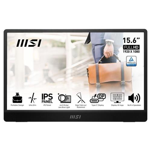 MSI 15.6" PRO MP161 E2U 1920X1080 (FHD) 16:9 FLAT