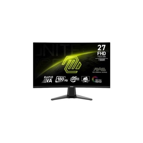 MSI MAG 27C6F 27" 0.5MS FHD 180HZ HDMI DP CURVED GAMING MONITOR