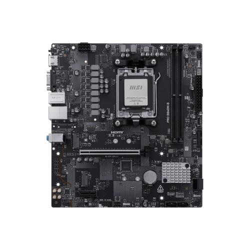 MSI PRO B840M-B AM5 DDR5 8000MHZ(OC) HDMI VGA 2X M.2 USB 5 GBS 2.5G LAN MATX