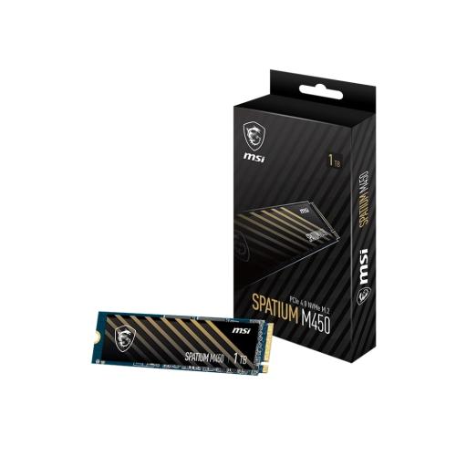 MSI SPATIUM M450 NVME M.2 500GB SSD V1