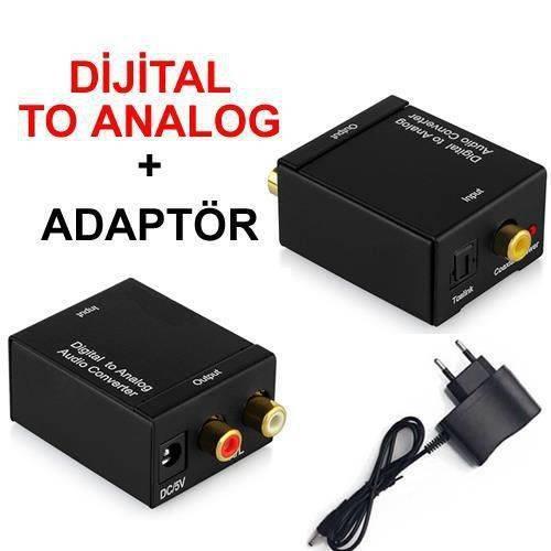 Optik to Rca Ses Çevirici 4555 ANALOG DİJİTAL TOS DÖNÜŞTÜRÜCÜ