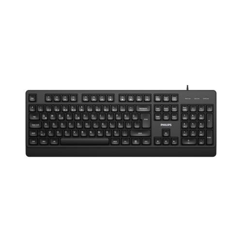 PHILIPS KABLOLU KLAVYE SPK6247B SİYAH