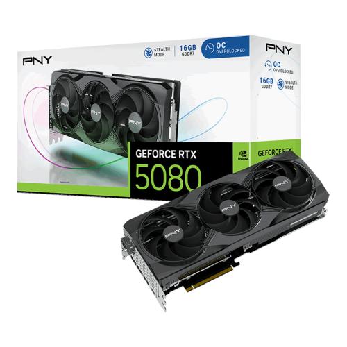 PNY RTX 5080 16GB GDDR7 256Bit (VCG508016TFXPB1-O)