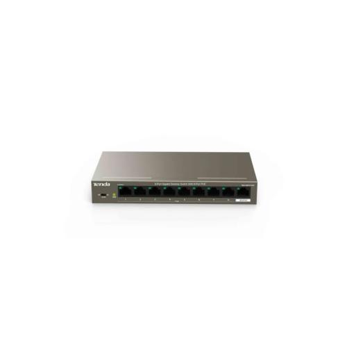 TENDA 8port 102w FULL PoE TEG1109P-8-102W GIGABIT Yönetilemez Switch Masaüstü