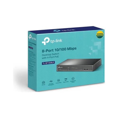 TP-LINK TL-SF1008LP 8 PORT 10/100 SWITCH+4 POE 4UP