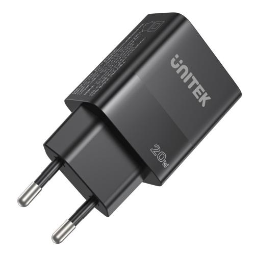 Unitek 20W Hızlı Şarj Adaptörü 1*USB-C P1124ABK-EU